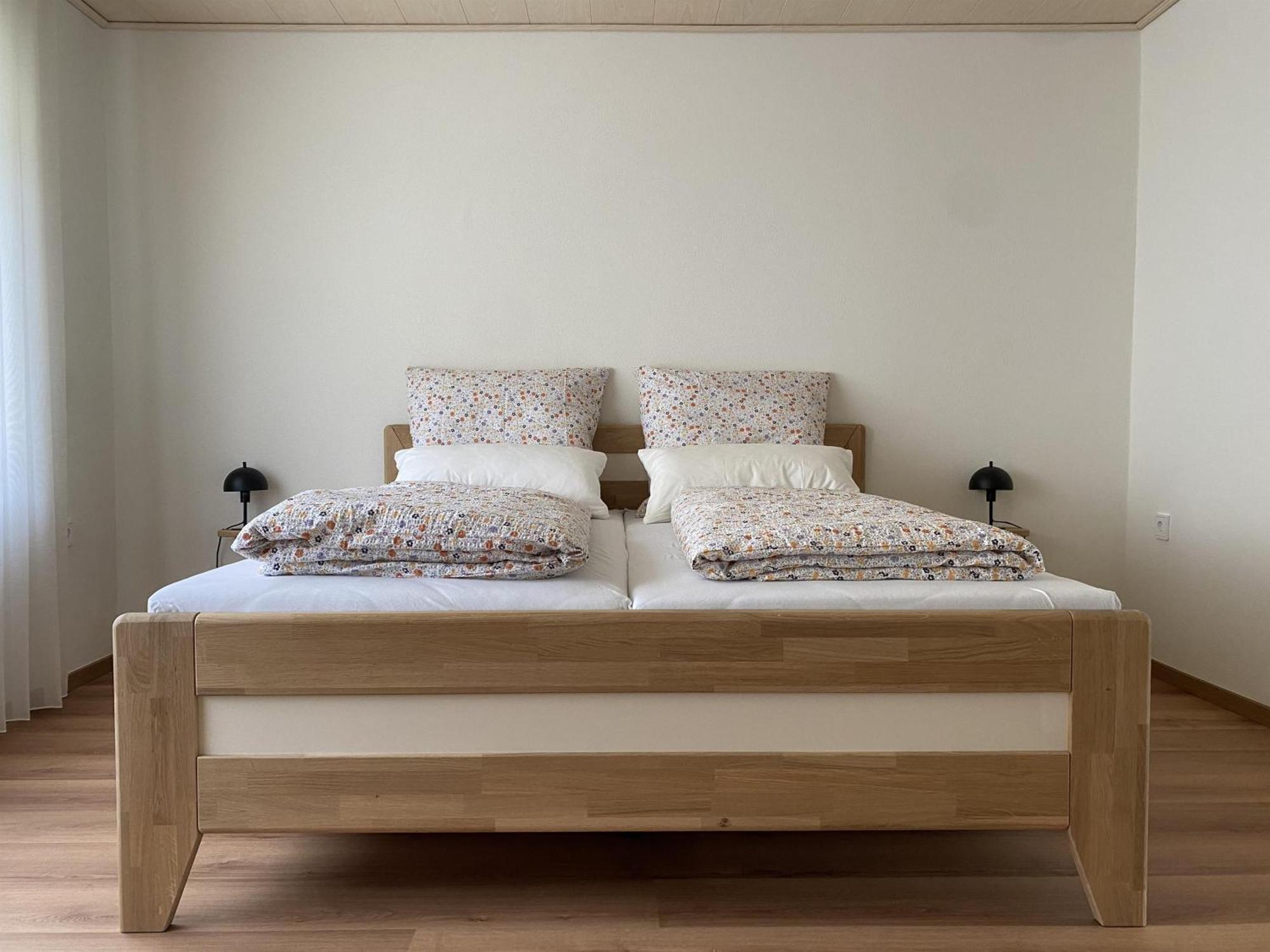 Ferienwohnung Waldblick トラッセム エクステリア 写真
