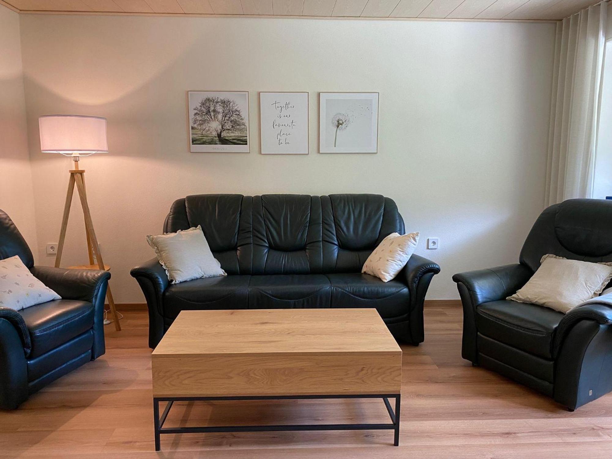 Ferienwohnung Waldblick トラッセム エクステリア 写真